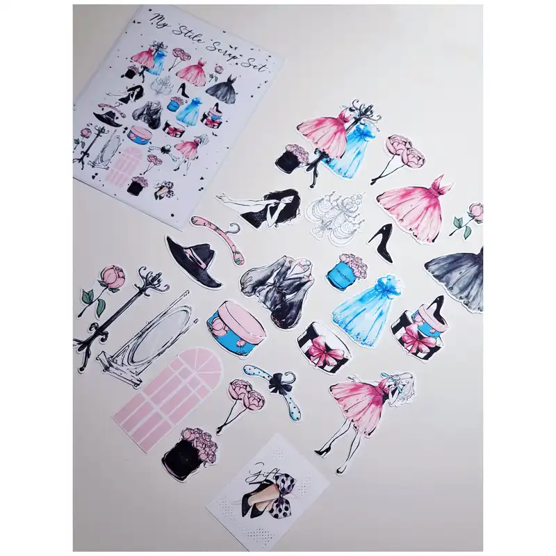 کارت پستال مدل My Stile بولت ژورنال و اسکرپ بوک