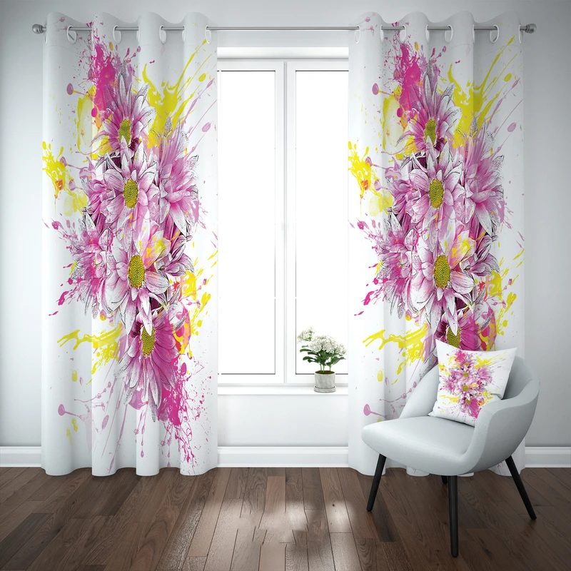 پرده مدل b2368 سایز 140×280 سانتی متر