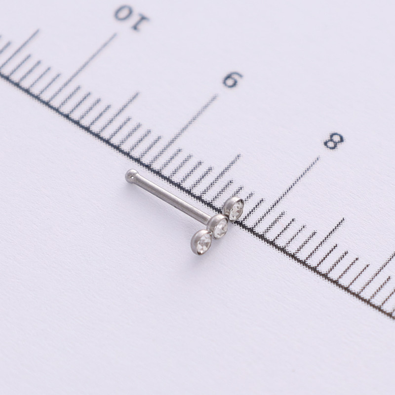 پیرسینگ بینی زنانه پایتخت مدل PS443_A پیرسینگ بینی زنانه پایتخت مدل PS443_A