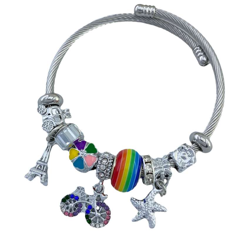 دستبند زنانه مدل دوچرخه کد B4060