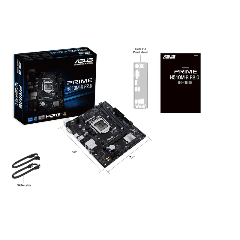 مادربرد ایسوس مدل PRIME H510M-R R2.0