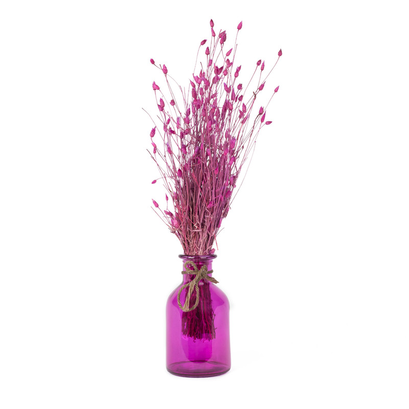 گلدان به همراه گل خشک مدل همرنگ کد 62
