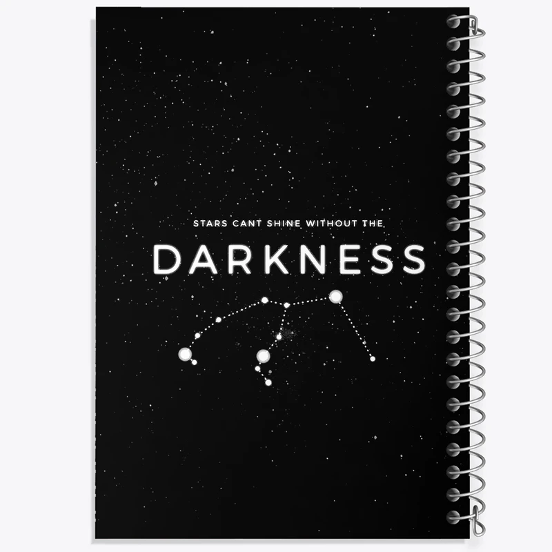 دفتر مشق 50 برگ خندالو طرح Darkness کد F1207