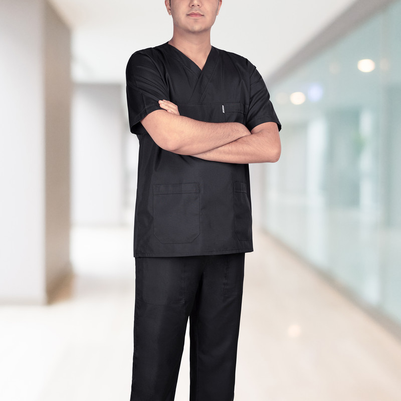 ست لباس اتاق عمل مردانه خضرا کد RK38026