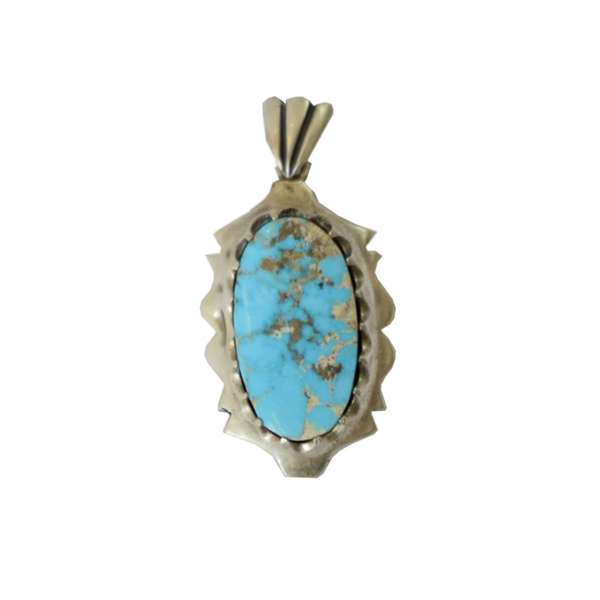 آویز گردنبند نقره زنانه مدل فیروزه کد 104 آویز گردنبند نقره زنانه مدل فیروزه کد 104