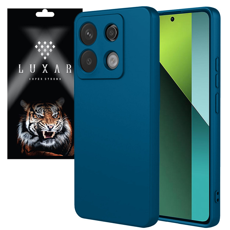 کاور لوکسار مدل note13pro -silicone10 مناسب برای گوشی موبایل شیائومی Redmi Note 13 Pro 5G / Poco X6