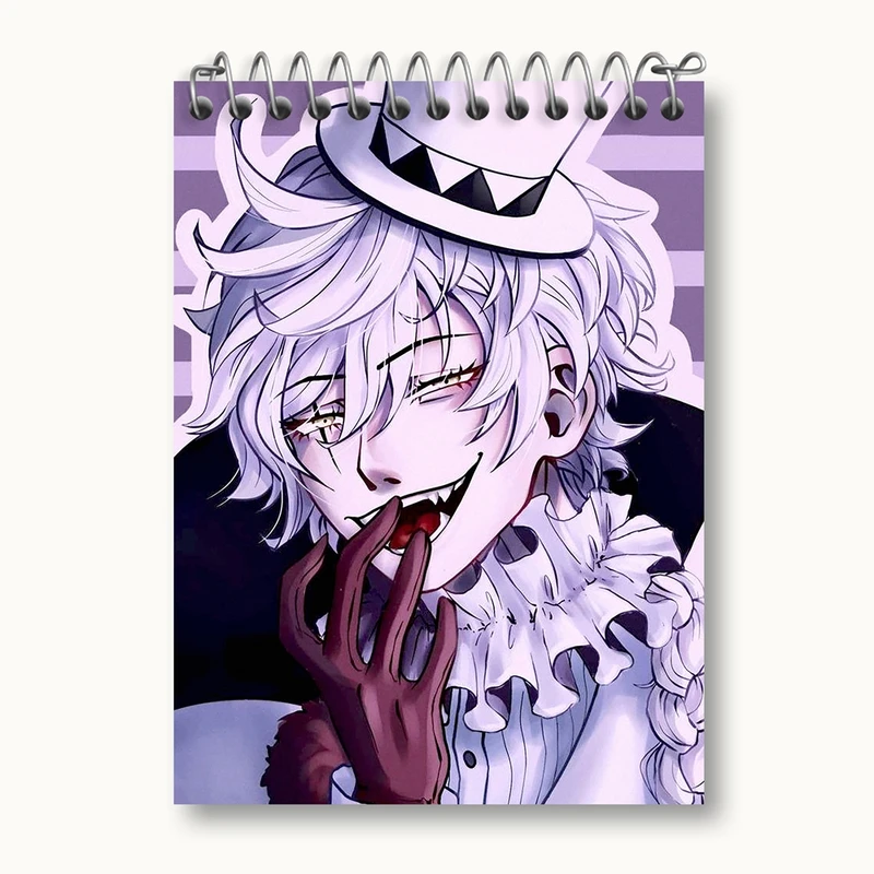 دفتر یادداشت 50 برگ خندالو مدل گوگول انیمه سگ های ولگرد بانگو کد 15673