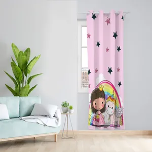 پرده مدل طرح دار مخمل پانچی کد 4387 سایز 140x280 سانتی متر