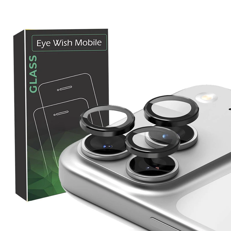 محافظ لنز دوربین شیشه‌ای آی ویش مدل RNG مناسب برای گوشی موبایل اپل iphone 17 Pro/Promax