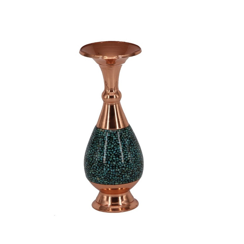 گلدان فیروزه کوبی کد 16
