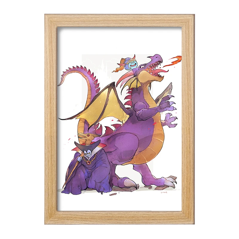 تابلو خندالو مدل بازی دراگون کوئست کد 35262