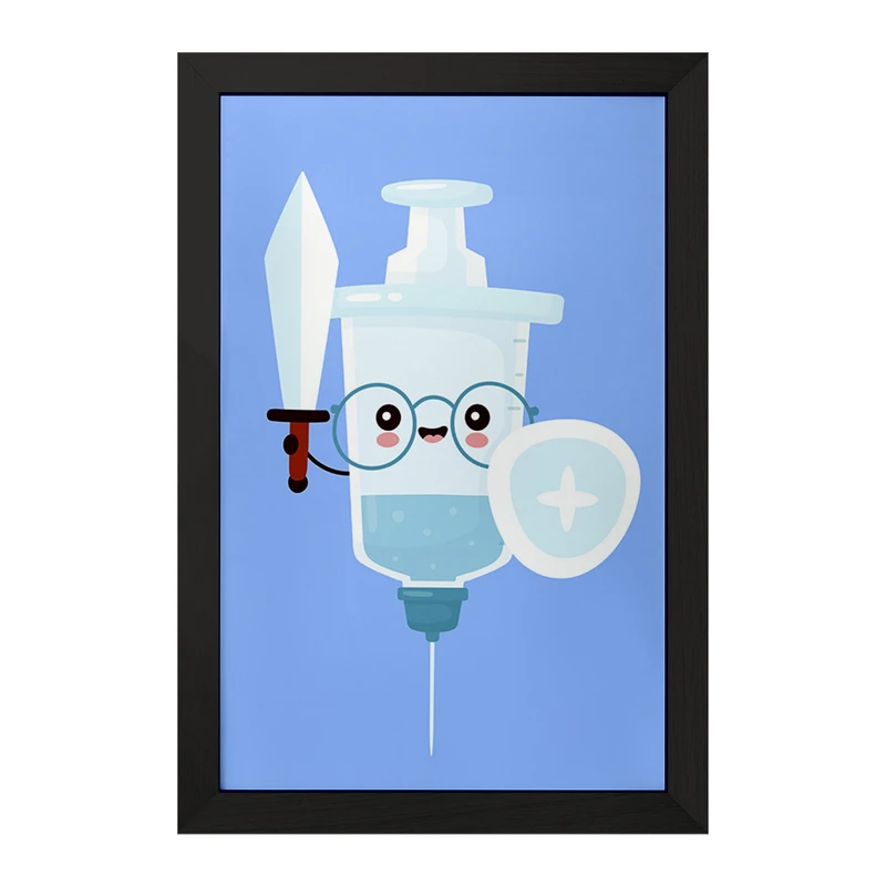 تابلو خندالو مدل پزشک و پرستار کودکانه کد 36493