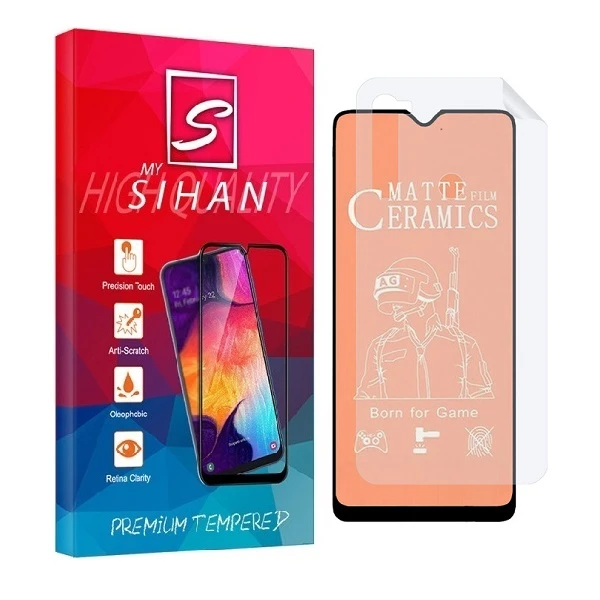 محافظ صفحه نمایش مات مای سیحان مدل 2CMN مناسب برای گوشی موبایل شیائومی Redmi Note 8 2021 به همراه محافظ پشت گوشی