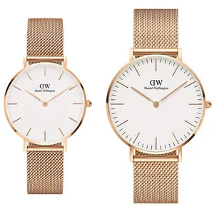 ست ساعت مچی عقربه ای زنانه و مردانه دنیل ولینگتون کد dw53