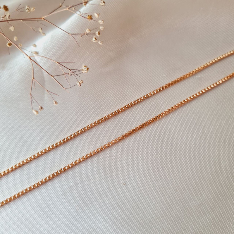 زنجیر زنانه ژوپینگ مدل ونیزی کد 810 زنجیر زنانه ژوپینگ مدل ونیزی کد 810