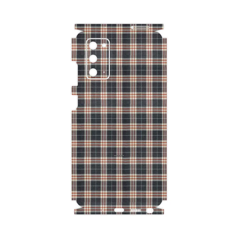 برچسب پوششی ماهوت مدل Fabric Texture 5-FullSkin مناسب برای گوشی موبایل سامسونگ Galaxy Note 20