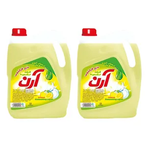 مایع ظرفشویی آرن مدل لیمو وزن 3750 گرم بسته دو عددی