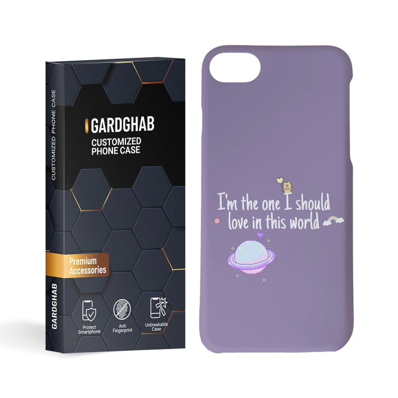  کاور گارد قاب مدل تکست مناسب برای گوشی موبایل اپل iphone 7 / 8 / se2020