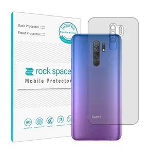 Transparent Rockspace HyGEL phone back protector suitable for Xiaomi Redmi 9 mobile phone