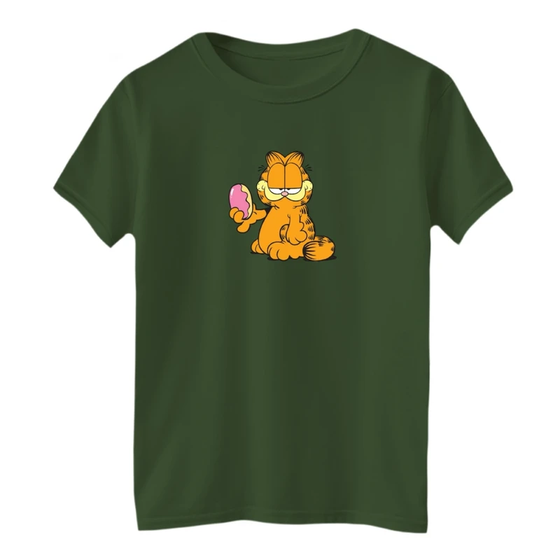 تی شرت آستین کوتاه بچگانه مدل گارفیلد کد03