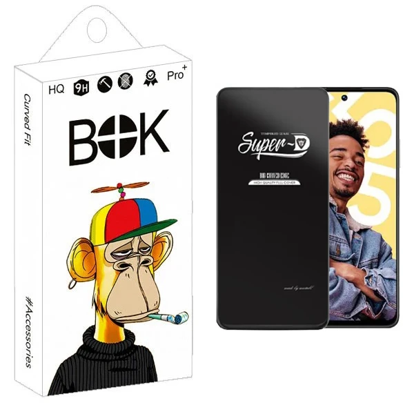 محافظ صفحه نمایش بوک مدل Transparent SuperD مناسب برای گوشی موبایل ریلمی narzo N55