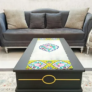 رانر مدل گلستان مینایی سایز 100x38 سانتی‌متر