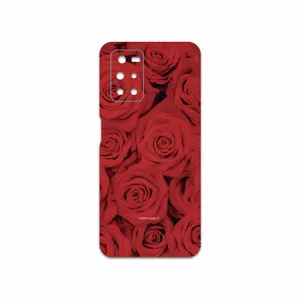 MAHOOT Red-Flower Cover Sticker for Xiaomi Redmi Note 11 4G