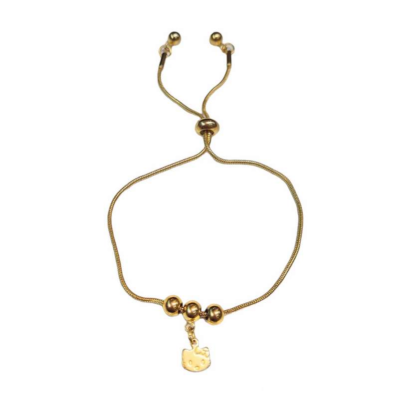 دستبند دخترانه مدل گربه کرواتی