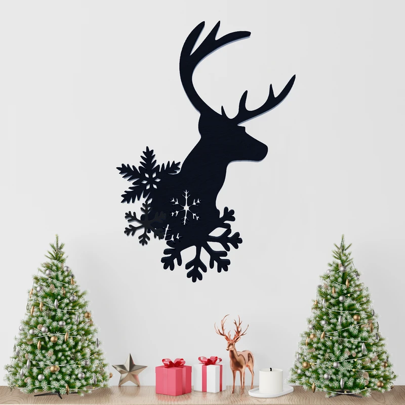 استیکر آرتافرین مدل گوزن برفی  snow deer