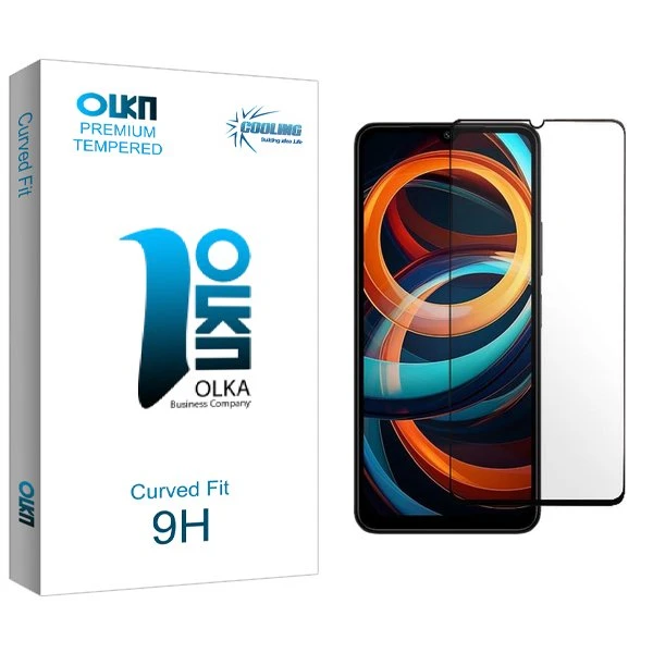 محافظ صفحه نمایش شیشه ای کولینگ مدل Olka مناسب برای گوشی موبایل شیائومی Redmi A3