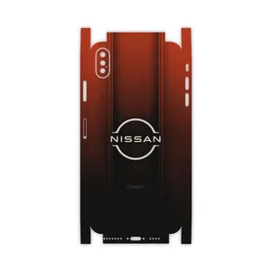 MAHOOT  Nissan-Logo-FullSkin Cover Sticker for Apple iPhone Xs Max