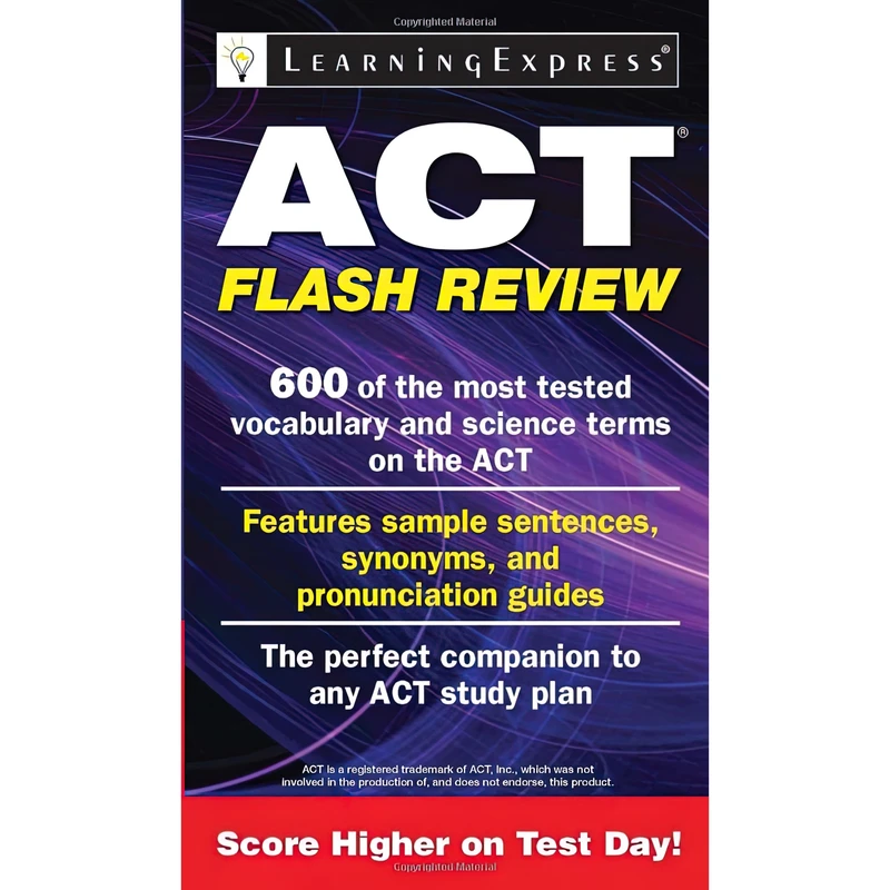 کتاب ACT Flash Review اثر جمعی از نویسندگان انتشارات Learningexpress, Llc