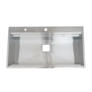 سینک ظرفشویی استیل مدل باکسی ZD 90 توکار