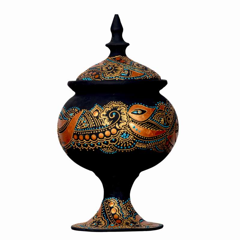 شکلات خوری سفالی سونر کالا مدل نقش برجسته