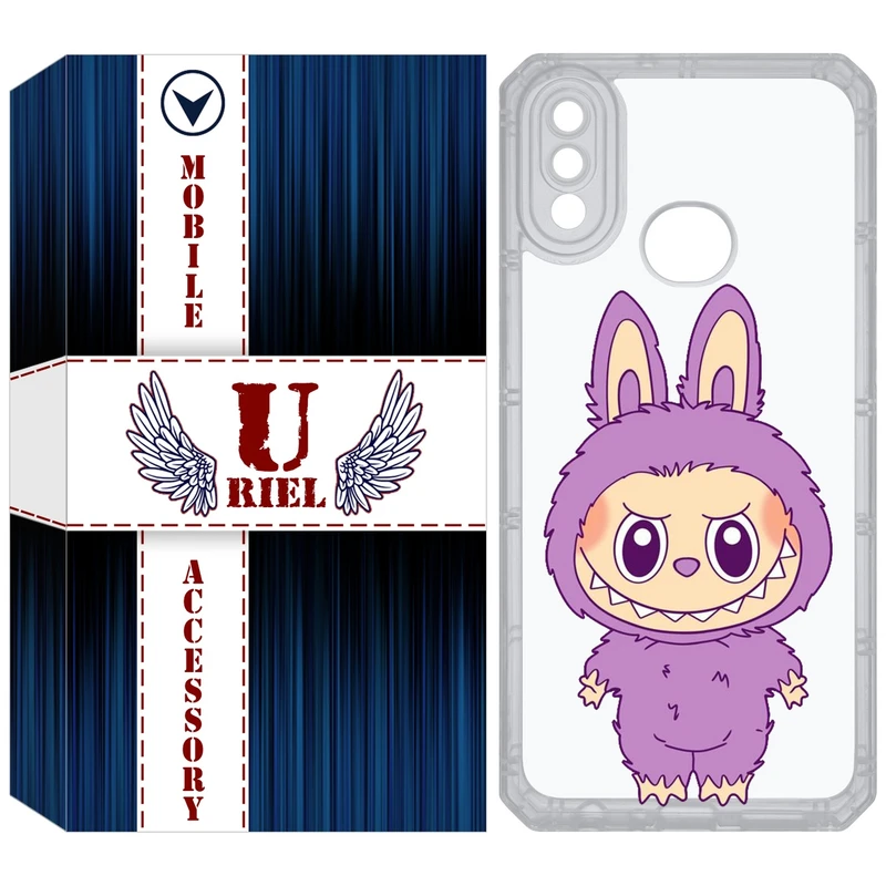 کاور یوریل مدل Clear کد 150 طرح لبوبو Labubu مناسب برای گوشی موبایل سامسونگ Galaxy A10S / M10S