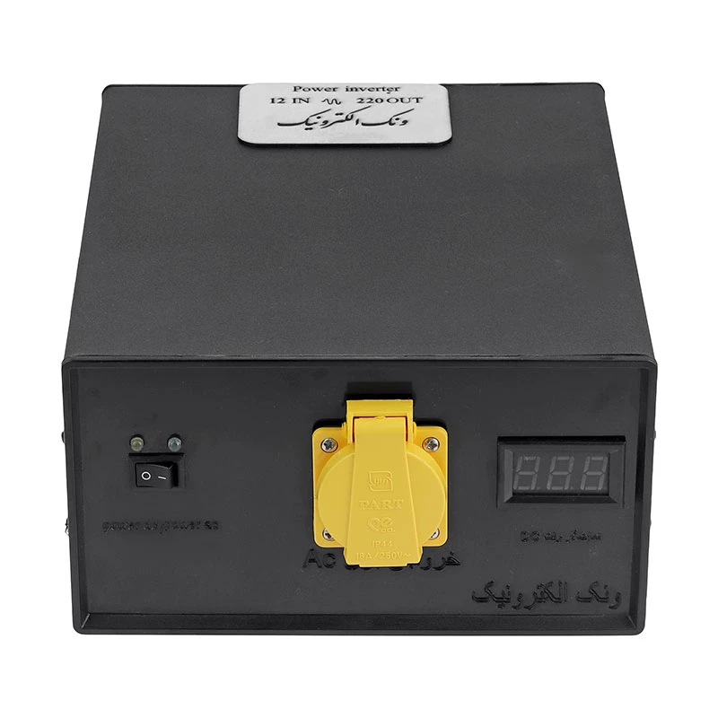 مبدل برق خودرو ونک الترونیک مدل 12V ظرفیت 3000 وات