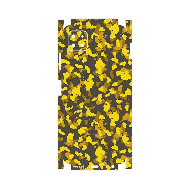 برچسب پوششی ماهوت مدل Yellow Infantry Army-FullSkin مناسب برای گوشی موبایل سامسونگ Galaxy A22 5G
