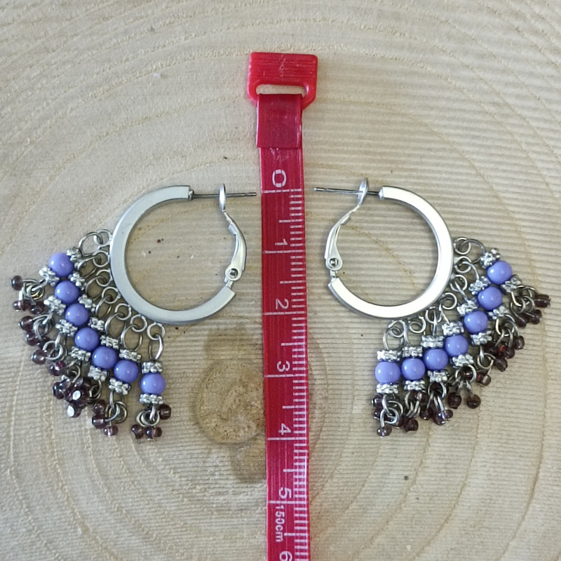 گوشواره زنانه مدل حلقه سنتی هندی