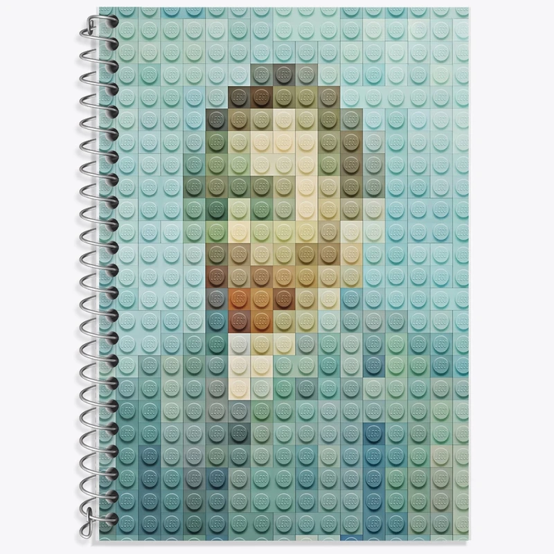 دفتر لغت 50 برگ خندالو طرح لگو ونسان ونگوگ کد F1814