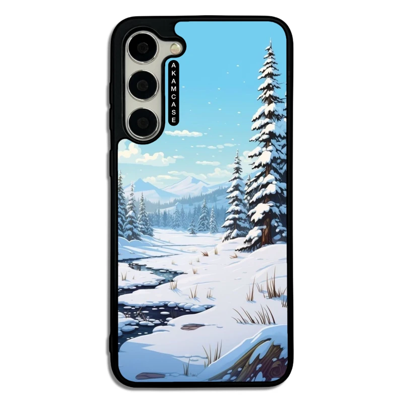 کاور آکام مدل AMC-WSGS23P-WINTER-5 مناسب برای گوشی موبایل سامسونگ Galaxy S23 Plus