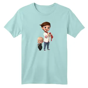 تی شرت آستین کوتاه بچگانه مدل بچه رییس کد 1