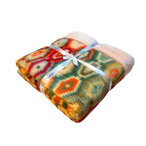 پتو مسافرتی صبا کیند مدل دیجیتالی کد 1017 سایز 210×150 سانتی متر