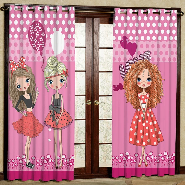 پرده مدل مخمل پانچی کد 6347 سایز 280x140 سانتی متر