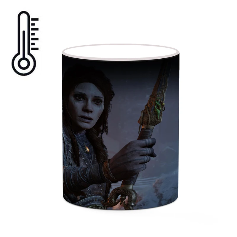 ماگ حرارتی کاکتی طرح گاد آف وار God Of War مدل mgh40682