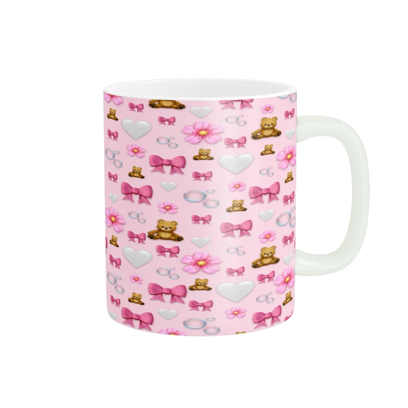 ماگ پادآفرین مدل فانتزی طرح پاپیون کد p9595