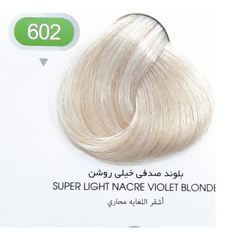 رنگ مو سوبارو شماره 602 حجم 120 میلی لیتر رنگ بلوند صدفی خیلی روشن رنگ مو سوبارو شماره 602 حجم 120 میلی لیتر رنگ بلوند صدفی خیلی روشن