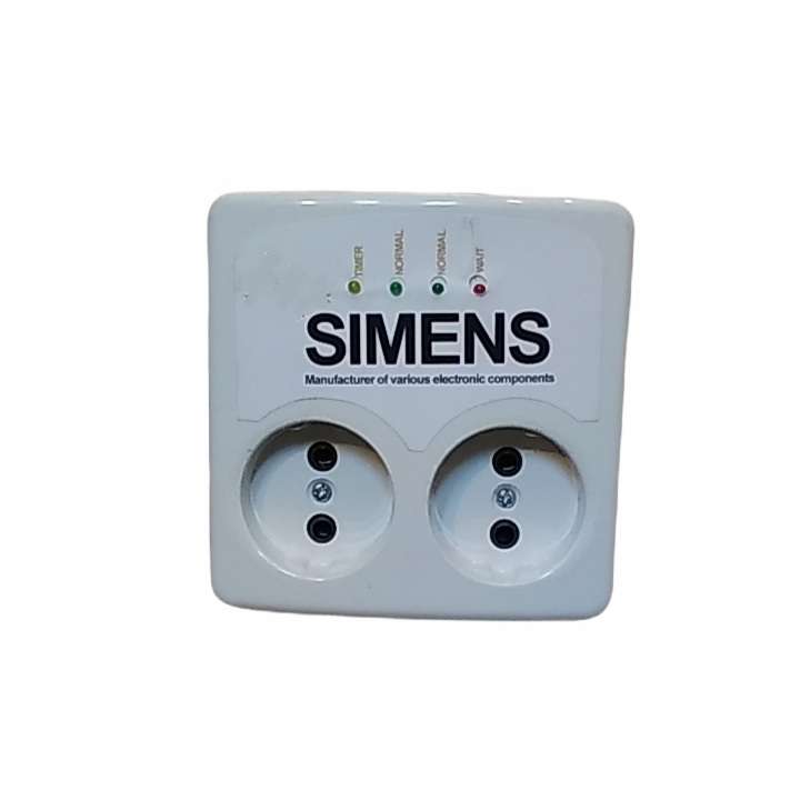 محافظ ولتاژ زيمنس مدل دو پریز محافظ ولتاژ زيمنس مدل دو پریز