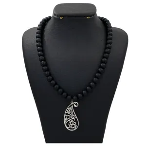 گردنبند نقره زنانه دلی جم طرح یاد تو کنم  کد D 269