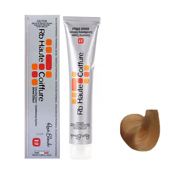 رنگ مو رنه بلانش سری coiffure شماره 7.4T حجم 100 میلی لیتر رنگ بلوند تنباکویی