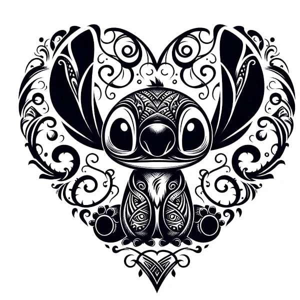 استیکر پارچه و لباس پاد آفرین طرح استیچ کد 2181